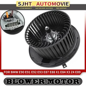 Heater Blower Motor for BMW E90 E92 E91 E93 E84 F25 E89 330d Z4 X1 X3 2004-2019 - Picture 1 of 12