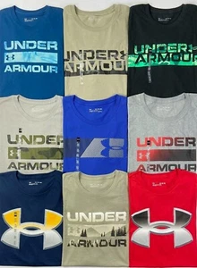 Men's Big & Tall Under Armour Loose Fit Cotton/Polyester T-Shirt - Picture 1 of 10