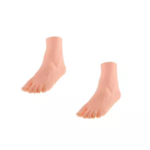 2er-Set Linke Füße Weibliche Schaufensterpuppe Dekofuß Dekobein Mannequin - Bild 1 von 1