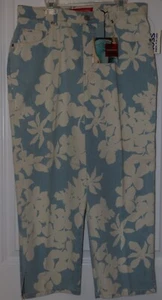 Capri Pants Jeans Gloria Vanderbilt Size 12 Blue White NWT's Stretch Capris - Picture 1 of 1