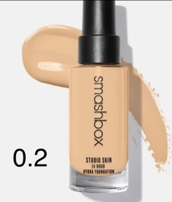 SmashBox Studio Skin Hydrating Foundation,  Fair with Warm Undertones 0.2,  1 oz - Image 1 of 4
