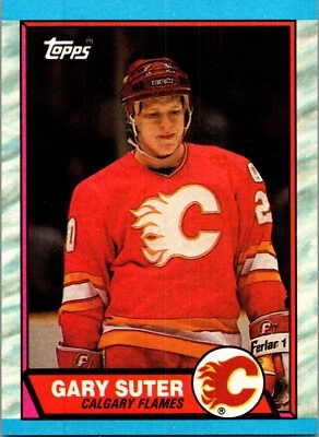 1989-90 Topps - #108 Gary Suter - Image 1 of 2