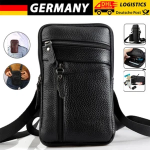 Gürteltasche Herren Handytasche Umhängetaschen Klein Bauchtasche Sport Tasche DE - Bild 1 von 14