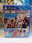 Jeu PS4 Neuf sous blister pack STAR WARS et sims 4