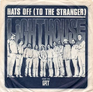 LIGHTHOUSE - HATS OFF (TO THE STRANGER). (CANADIAN, 1971, GRT, 1230-04) - Picture 1 of 3