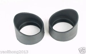 2x 32-36mm Eyepiece Eye Shields Rubber Eye Guards Cups Microscope Binocular Set - Picture 1 of 1
