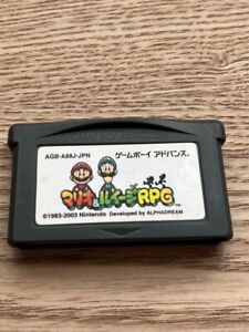 Mario & Luigi RPG GBA Japanese Nintendo Game Boy Advance Software only