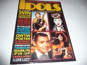 Idols Magazine (No 19, September 1989) - Paul McCartney/Lucille Ball etc cover - Picture 1 of 13
