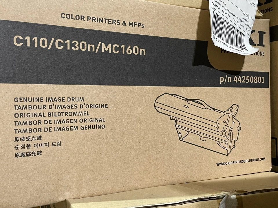OKIDATA OKI 44250801 C110/C130n/MC160n Genuine Image Drum - Image 1 of 1