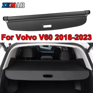 For Volvo V60 2018-2023 Car Rear Trunk Cargo Cover Luggage Security Shield Shade - Picture 1 of 5