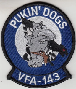 VFA-143 TOPPA SPALLA RINOCERONTE CANI PUKIN' - Foto 1 di 1