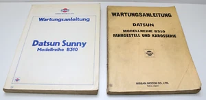 Werkstatthandbuch Nissan Datsun Sunny B310 Wartung Reparatur Anleitung Buch - Bild 1 von 8