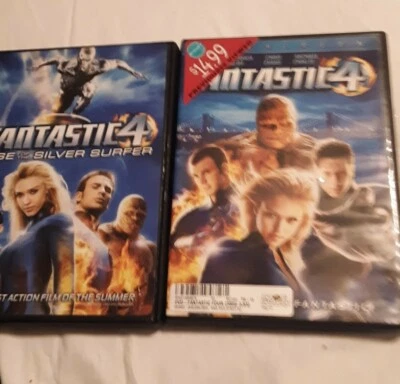 Fantastic Four/ Fantastic Four ,rise of the silver surfer  2 Movies Foto 1 de 4
