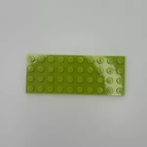 LEGO PLATE 4x10 (1 PCS) Bright Yellowish Green 3030 - Picture 1 of 2