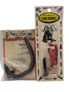Menge 2-1-Vintage Arbodast Dri Rind Köder & 1-Glen Evans Slippery EEL Kostenloser Versand. - Bild 1 von 11