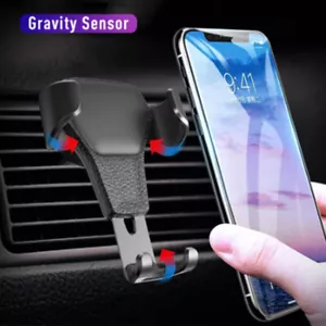 Universal Gravity Car Holder Mount Air Vent Stand Cradle For Mobile Cell Phone - Picture 1 of 11