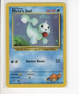 GYM HEROE'S SET MISTY'S SEEL POKEMON CARD 88/132 EX/NM - Picture 1 of 1
