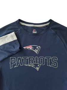 Patriots NFL long sleeve t-shirt majestic coolbase Size Small Fan Appareal - Picture 1 of 10