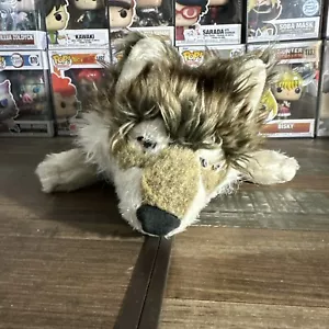 Folkmanis Realistic Gray Wolf Full Body Hand Puppet Plush 19" - Picture 1 of 6