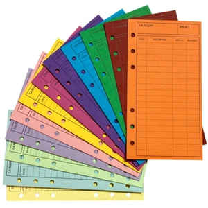12Pcs Multicolor Cash Envelopes Stuffing Budget Pockets Wallet Money Savings - Picture 1 of 9