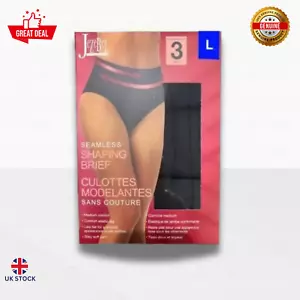 Jezebel Lingerie Seamless Shaping Briefs | 3 Pack | Large | Multicolour | M2195 - Picture 1 of 1