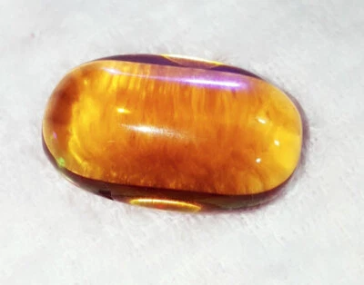 Golden & Black Opal 28.95 Ct Loose Gemstone Certified Translucent Opal Gem - Image 1 of 4