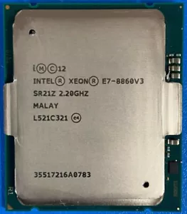 Intel Xeon E7-8860 v3 SR21Z 2.20 - 3.20 GHz, 40 MB, 16 Core, LGA2011-1, 140W CPU - Picture 1 of 1