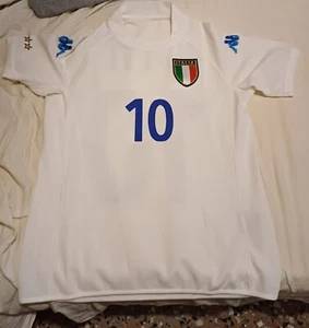 Kappa Kombat Italia away 2002 Kids Bambini 10 Years Totti 10 - Foto 1 di 8