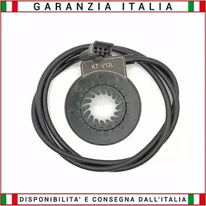 Sensore PAS Pedalata Assistita KT-V12L con attacco Normal Cable Bici Elettrica - Foto 1 di 6
