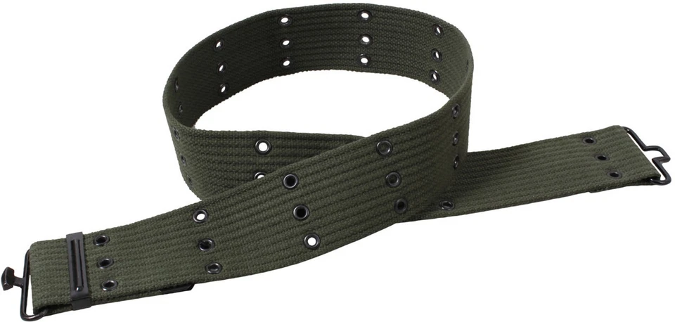 Olive Drab G.I. Style Pistol Belt With Metal Buckle Rothco 4218