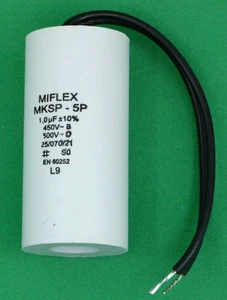 Motor Run Capacitor 1uF 450VAC - Picture 1 of 4