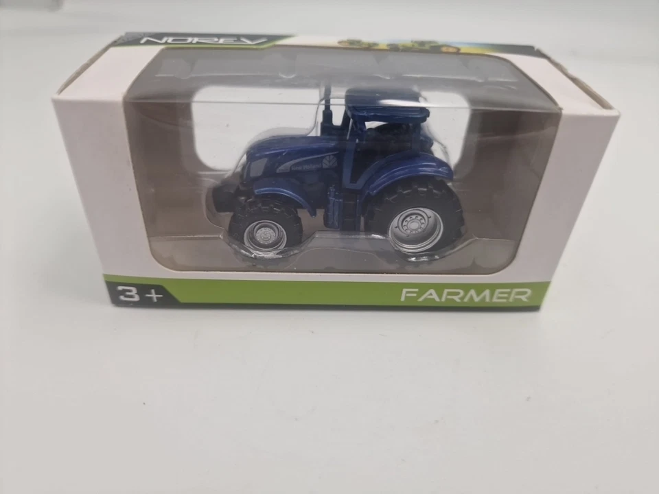 Norev Metal  New Holland Nh2 Tractor  Blue - Image 1 of 4