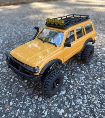 RC 1/18 LKW Toyota Land Cruiser LC80 V2 2-Gang 4X4 *RTR* -GELB- - Bild 1 von 4