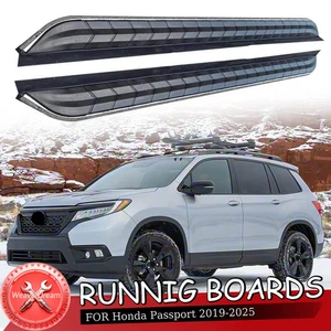 2PCS Fixed Running Boards Fits for Honda Passport 2019-2025 Side Steps Nerf bar - Picture 1 of 8