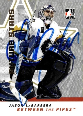 Jason LaBarbera - Signed 2006-07 ITG Between The Pipes Future Stars Card #19 - Image 1 of 2