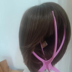 Alva Noriko Wigs | Bob with Bangs | Color ICED MOCHA R | NEW STYLE - Picture 1 of 8