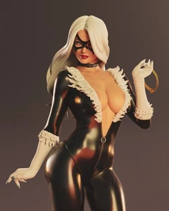 Black Cat (Spiderman_ Fan Art]/ Statie komplett bemalt SFW & NSFW (auf Bestellung hergestellt) - Bild 1 von 35