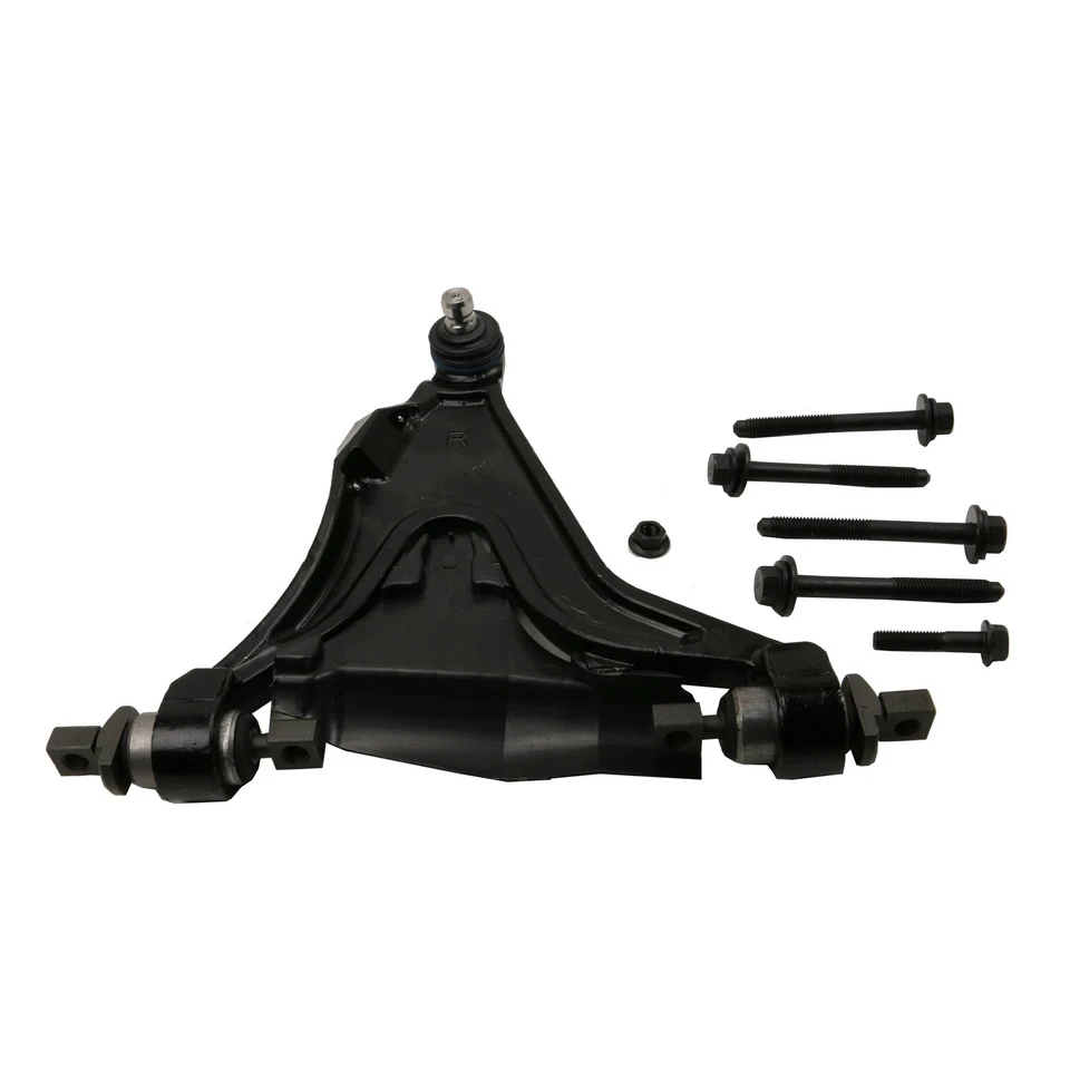 Conjunto de junta esférica de braço de controle inferior dianteiro direito MOOG para 1998-2000 VOLVO S70 - Imagem 1 de 2