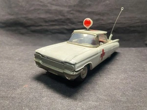 Ichiko Vintage Blechspielzeug Auto Cadillac Krankenwagen 1961 Showa Retro - Bild 1 von 24