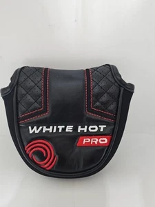 Odyssey White Hot Pro Mallet Putter Head Cover - Schwarz/Rot Open Box - Bild 1 von 3