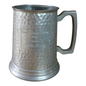 1968 Tom Sulman Trophy Formula Vee Hillclimb Pewter Tankard - Peter Finlay - Picture 1 of 8