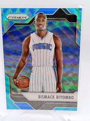 2016-17 Panini Prizm - Bismack Biyombo #145 Teal Wave Prizm /25 - Image 1 of 2