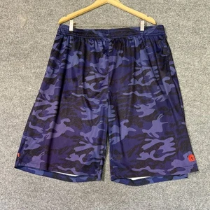 AND1 Men's Core Basketball Shorts Size 2XL 11" Inseam Blue Navy - Picture 1 of 10