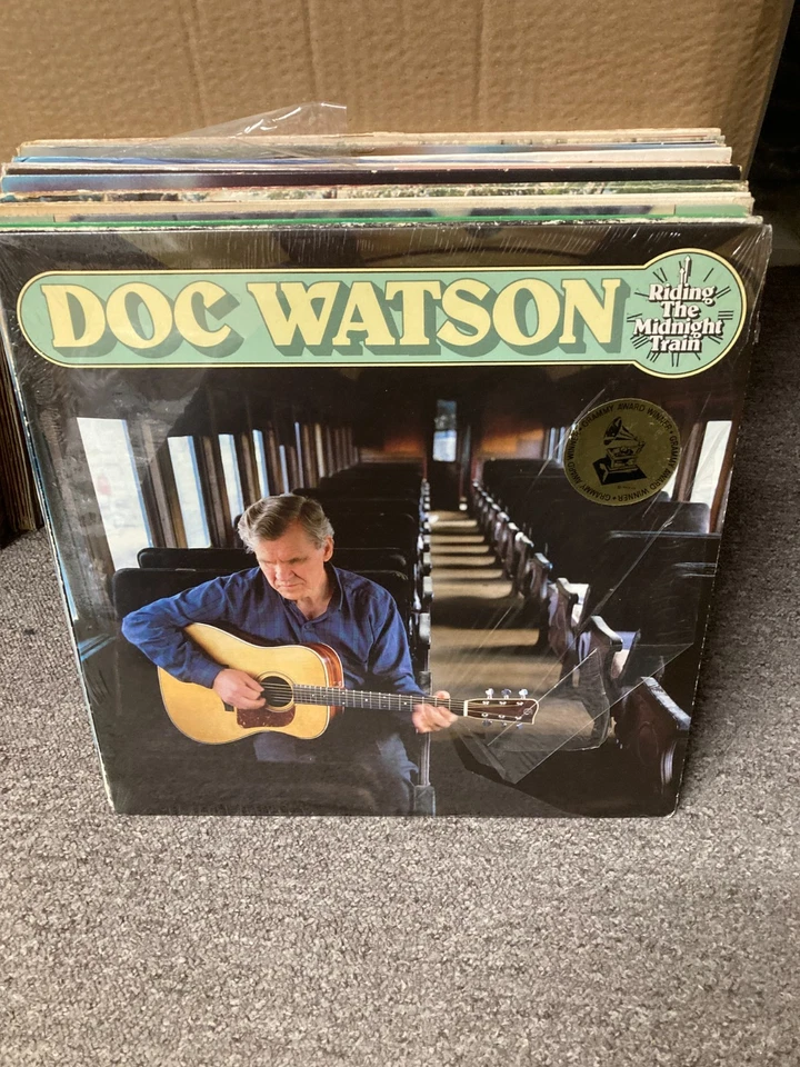 DOC WATSON RIDING THE MIDNIGHT TRAIN, VINYL LP, SH3752, VG+ - Image 1 of 1