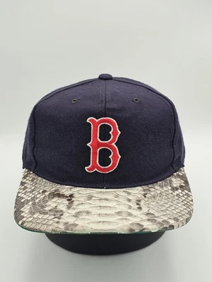 Vintage Rare Boston Red Sox Starter 100% Wool MLB Sport Plain Logo Hat Strapback - Image 1 of 4