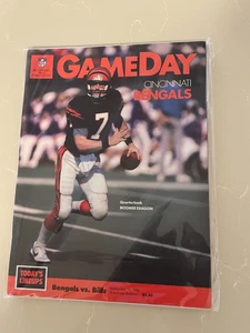 14/09/86 Buffalo Bills @ Cincinnati Bengals NFL Football Program MT - Imagen 1 de 2