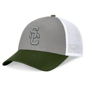 Men's Top of the World Gray/Green USC Trojans OHT Military Appreciation Badge - Picture 1 of 4