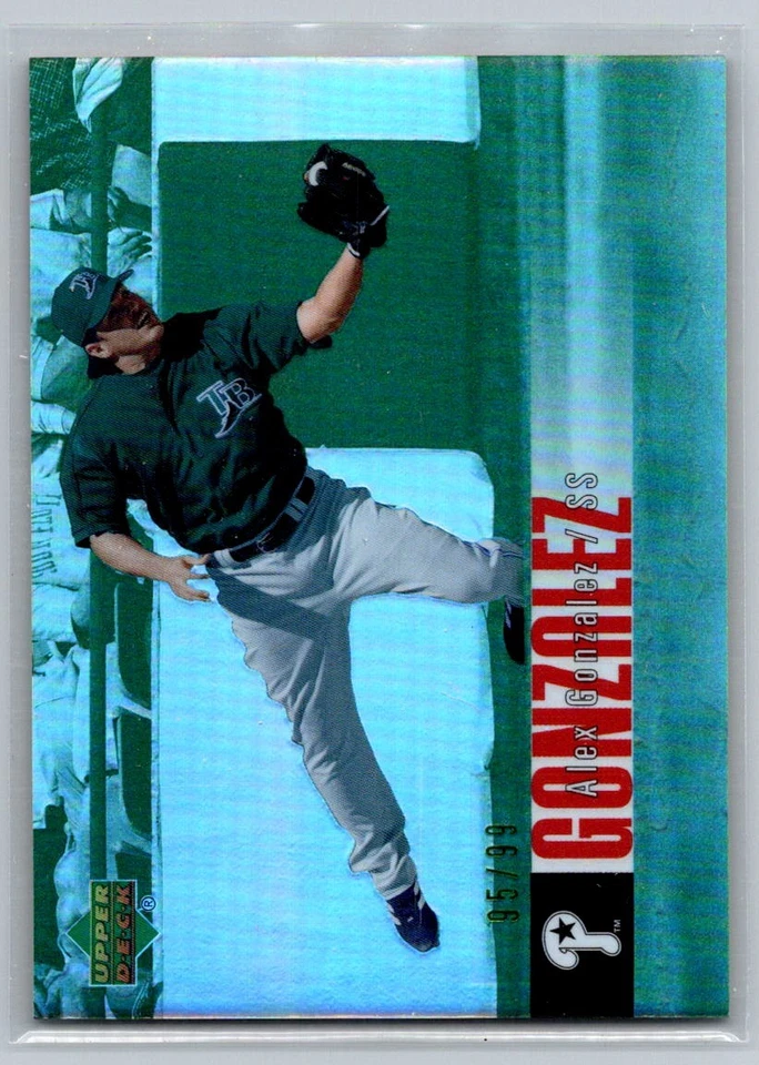 2006 Upper Deck Special F/X Green  Alex Gonzalez 435 /99 - Image 1 of 2