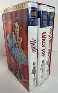 Shirley Temple Gift Set (VHS, 2000, 3-Tape Set) - Picture 1 of 16