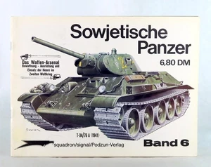 Uwe Feist Horst Scheibert 1972 Waffen-Arsenal Band 6 Sowjetische Panzer PB - Picture 1 of 4
